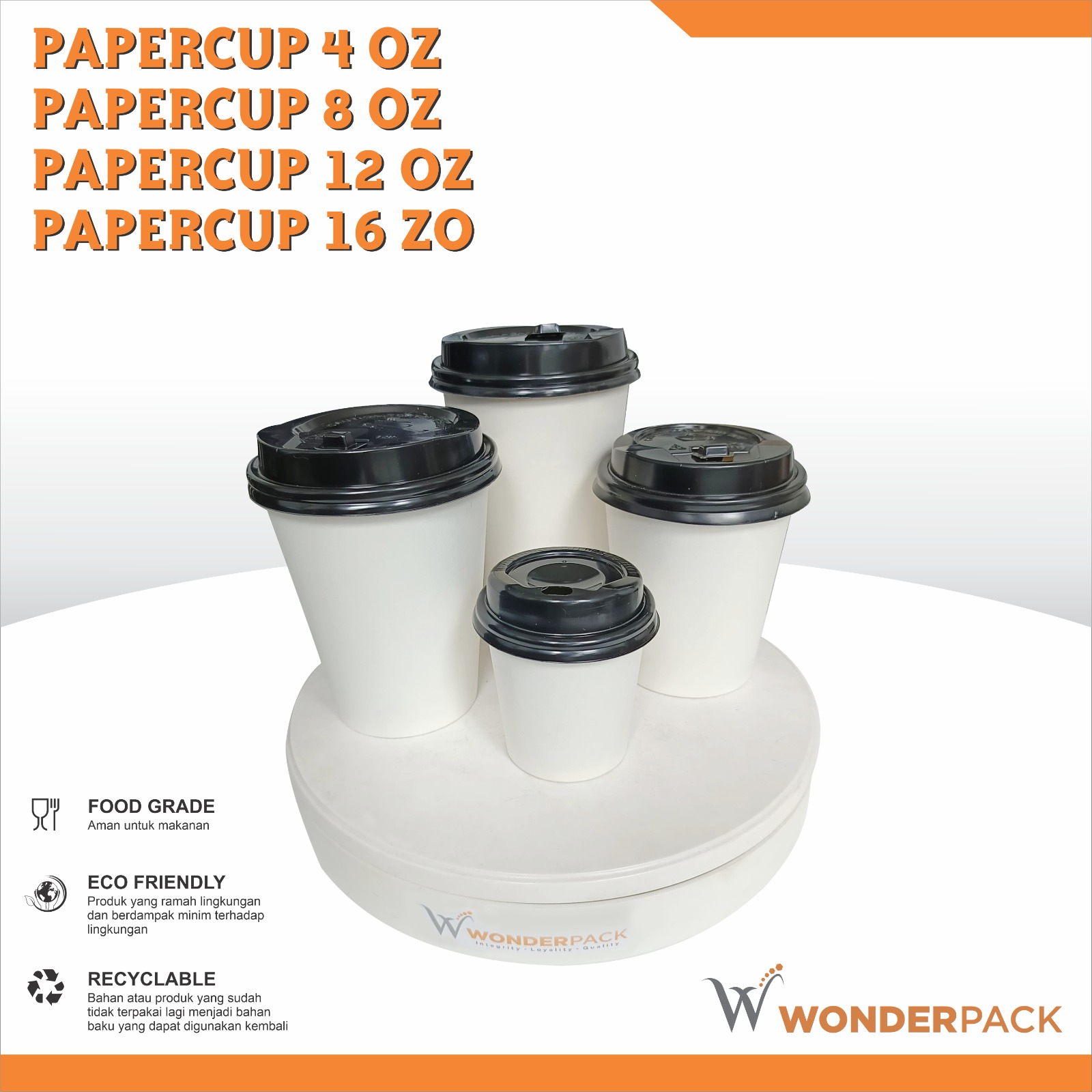 PAPERCUP HOT COLD AND ICE CREAM